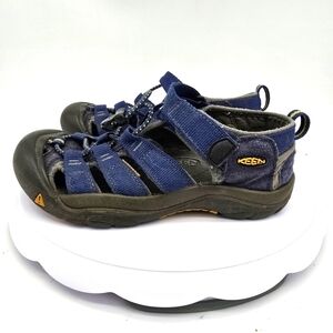 Keen Shoes Boys 3 Waterproof Sandals Big Kid Blue Washable Outdoor Hiking